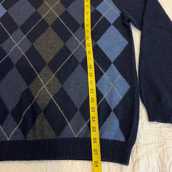 John W Nordstrom Sweater Mens 100% Cashmere Pullover - Picture 5 of 6